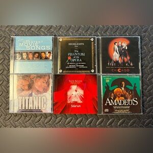 Cinematic CD 6 Pack Film & Theatrical Music Original Artists